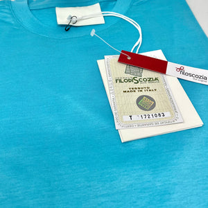 T-shirt tiffany blu Filoscozia