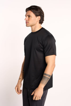T-shirt Black Filoscozia