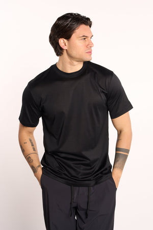 T-shirt Black Filoscozia