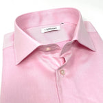 Pink Micro-Checked Cotton Shirt