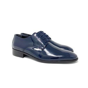 Leather shoes best sale blue